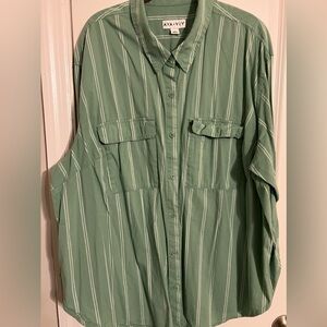 Oversized button up shirt